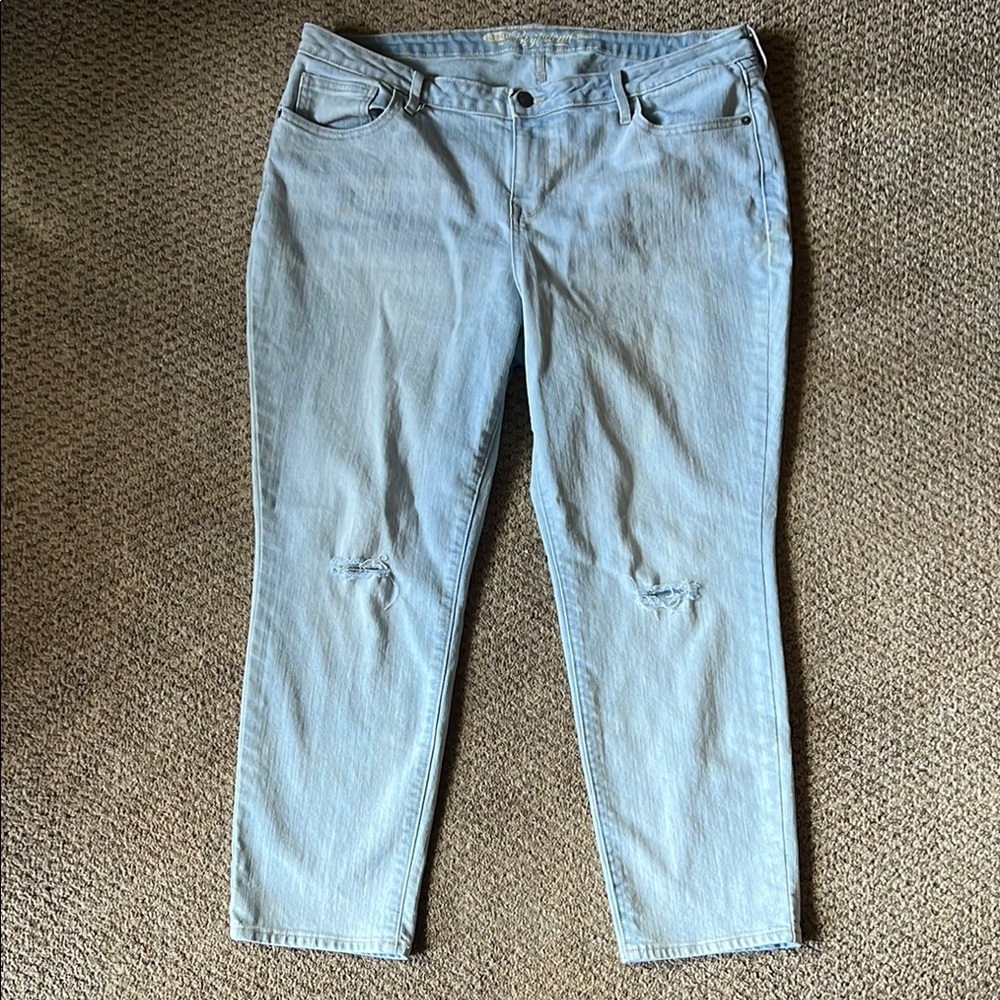 Old Navy Light Blue Boyfriend Jeans